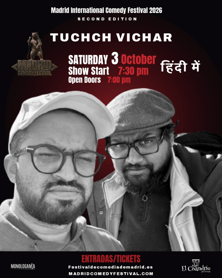 Cartel de Tuchch Vichar con Dhaval y Prateek