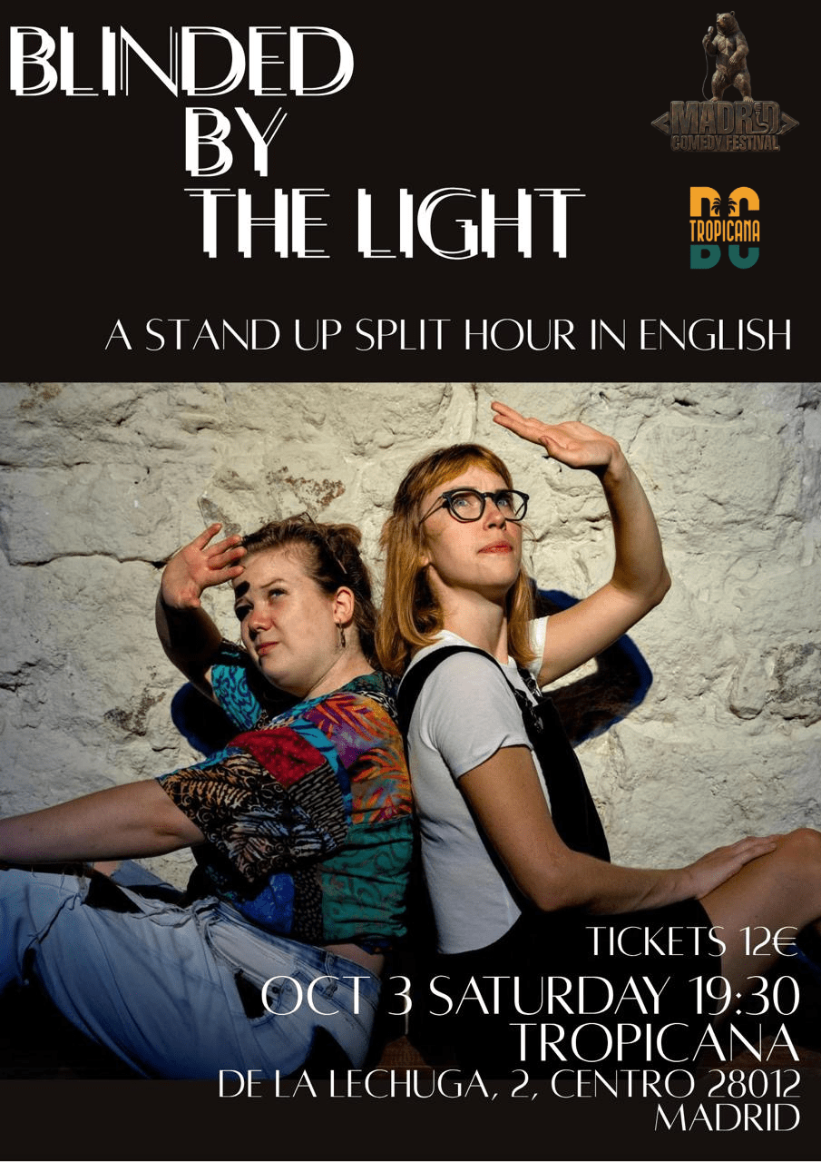 Poster for Blinded by the Light, an English-language stand-up split hour